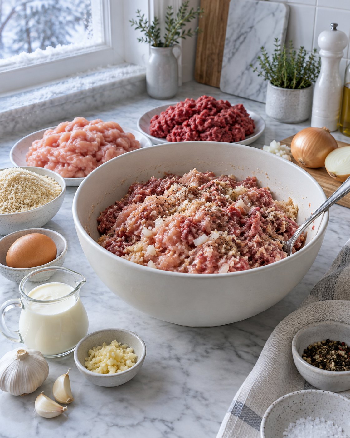 Домашние мини-сосиски из курино-говяжьего фарша — фото 3