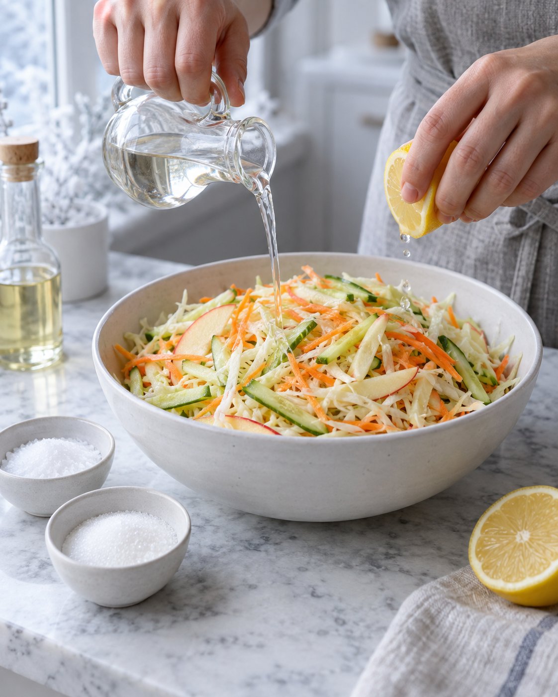Витаминный салат (с каждым часом вкуснее) — фото 5